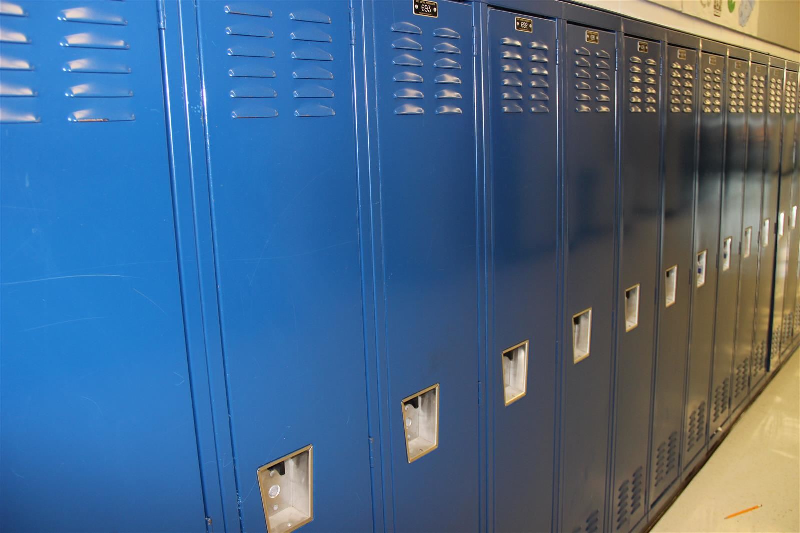  Blue Lockers 